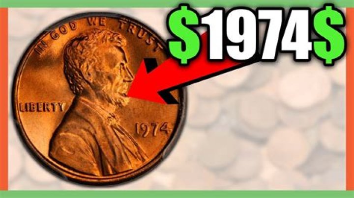 Are 1974 pennies rare?