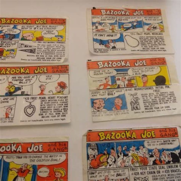 Are Bazooka Joe comics worth anything?