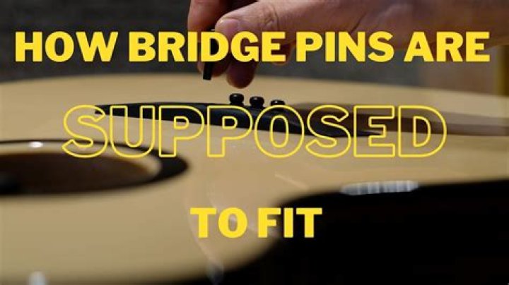 Are bridge pins necessary?