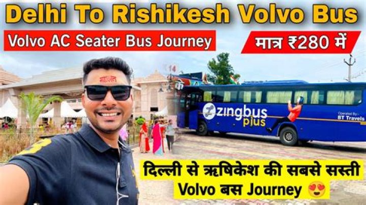 Are buses running from Rishikesh to Delhi?