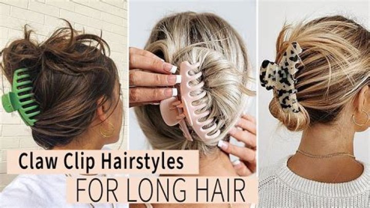 Are claw hair clips out of style?