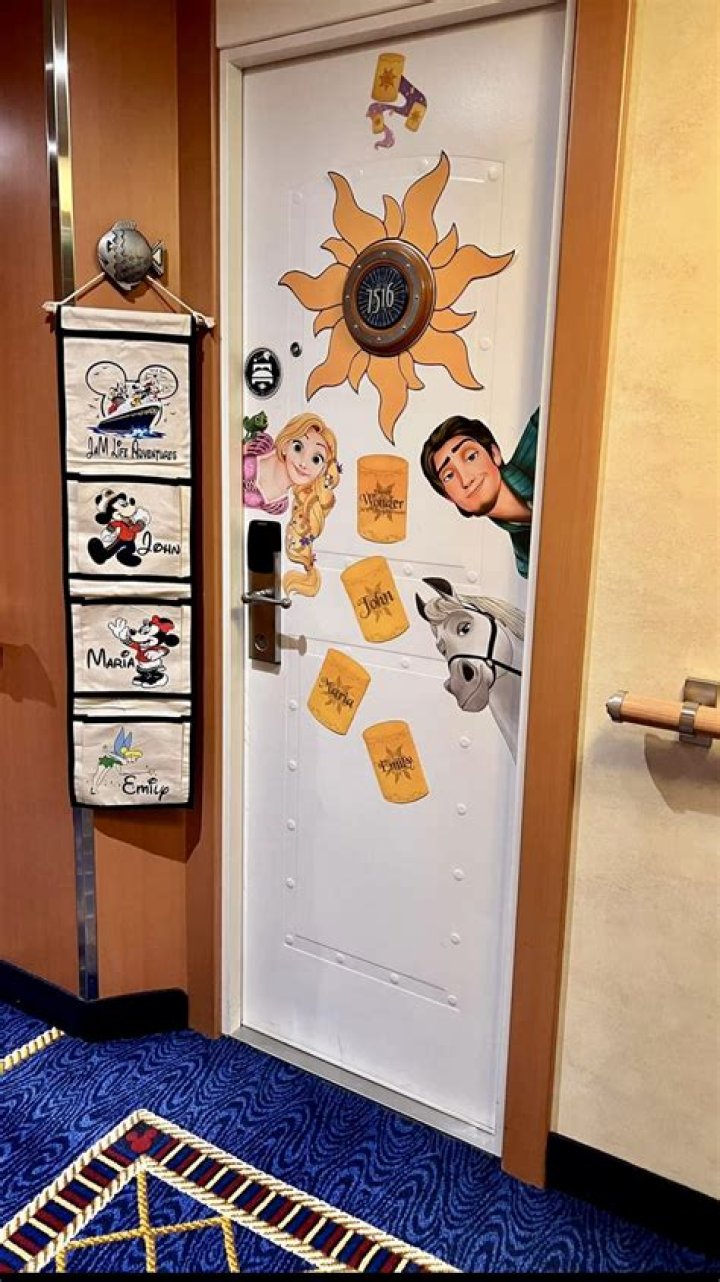 Are Disney Cruise doors magnetic?