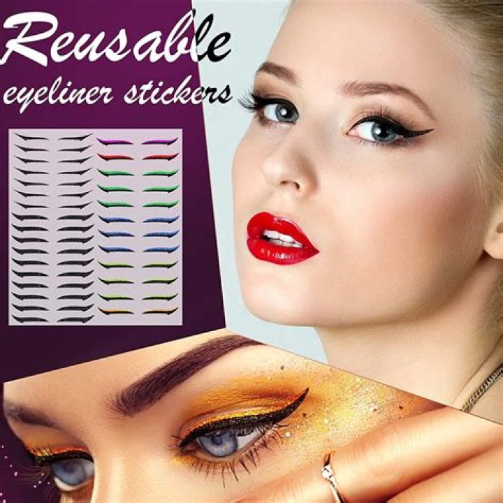 Are eyeliner stickers reusable?