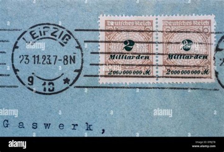 Are German inflation stamps valuable?