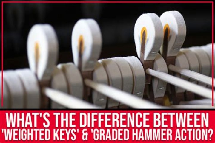 Are hammer action keys better than weighted?
