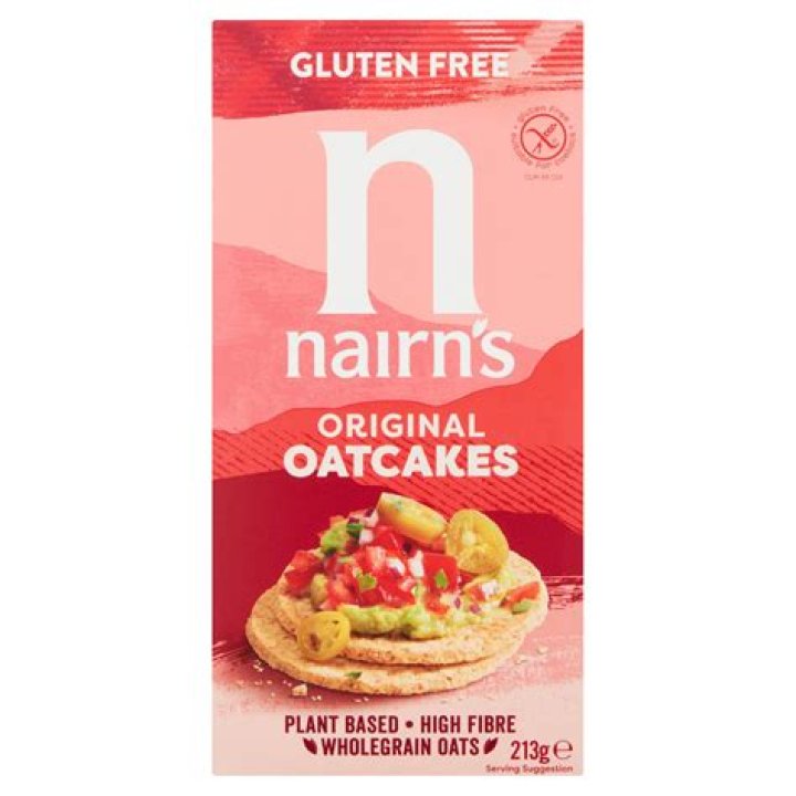 Are Nairns oat cakes gluten free?