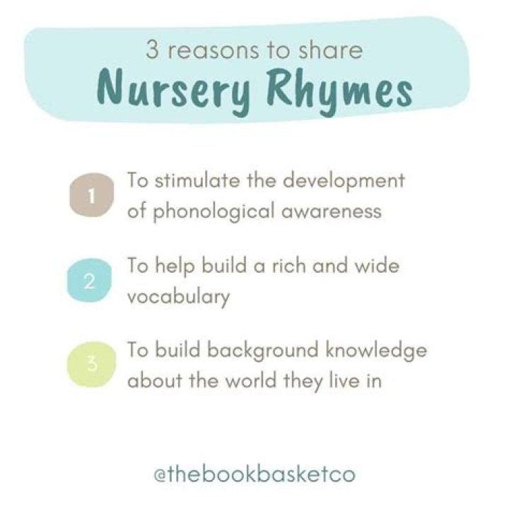 Are nursery rhymes considered poems?