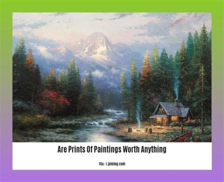 Are reproductions of paintings worth anything?