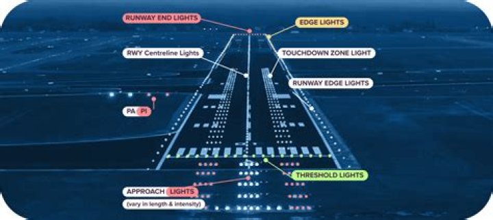 Are runway lights always on?