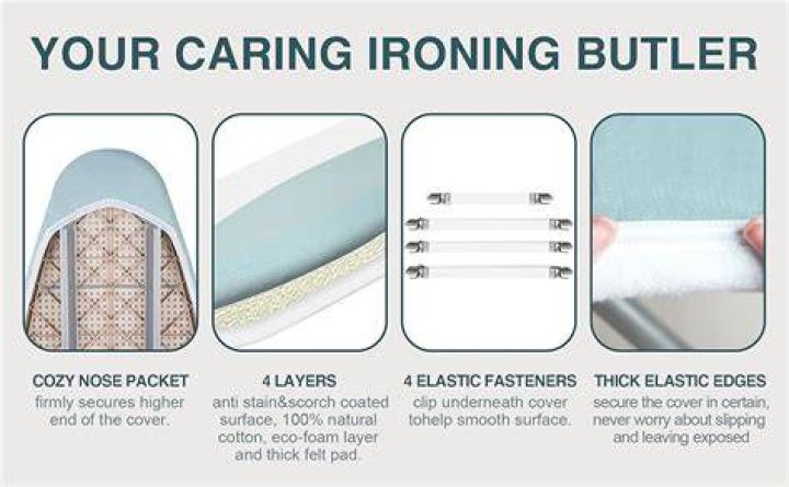 Are silicone ironing board covers better?
