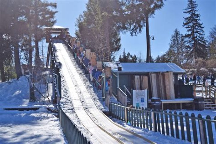 Are the toboggan chutes open?