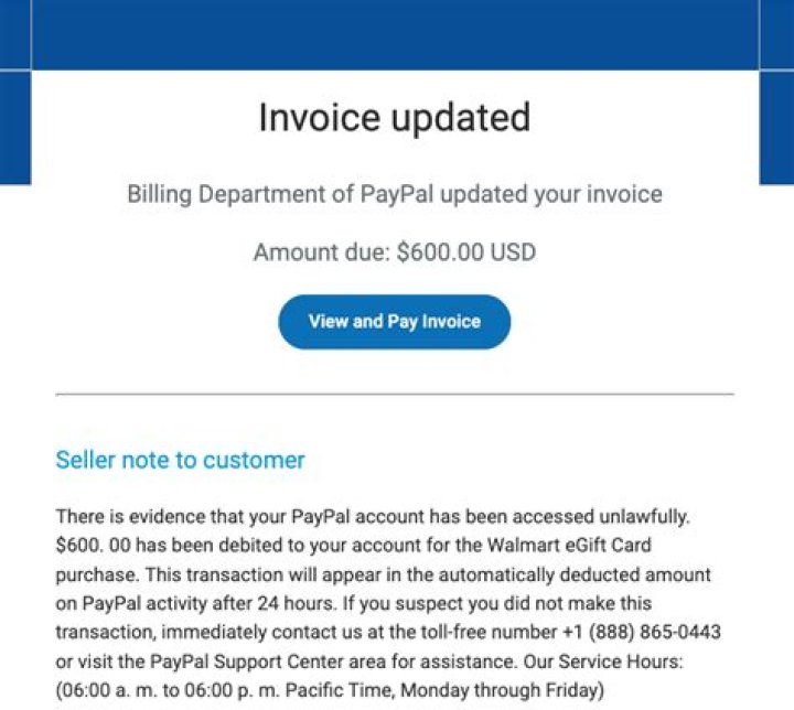 Are there PayPal scams going around?