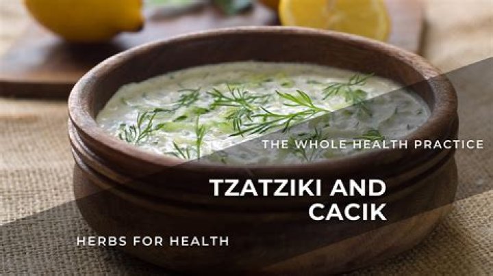 Are Tzatziki and Cacik the same?