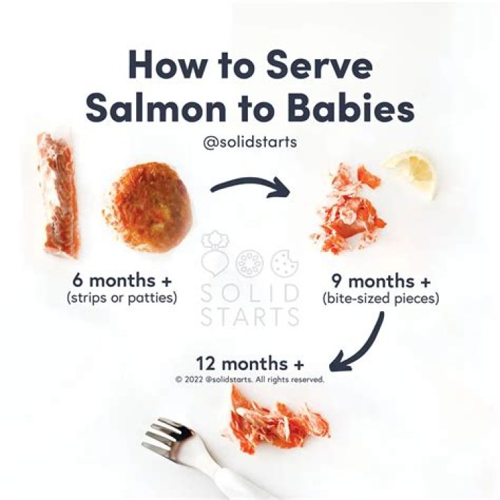 Can 1 year old eat salmon everyday?