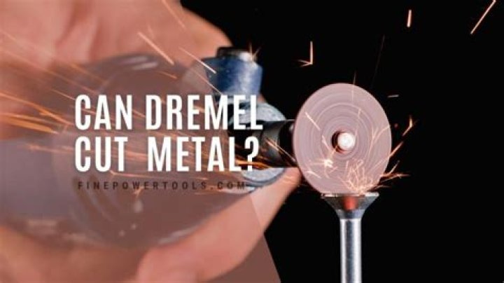 Can a Dremel scroll saw cut metal?