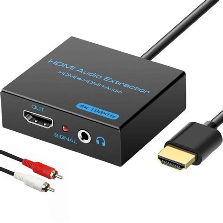 Can audio be split from HDMI?