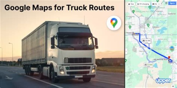 Can Google Maps do truck routes?