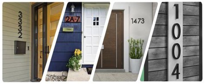 Can house numbers have letters?