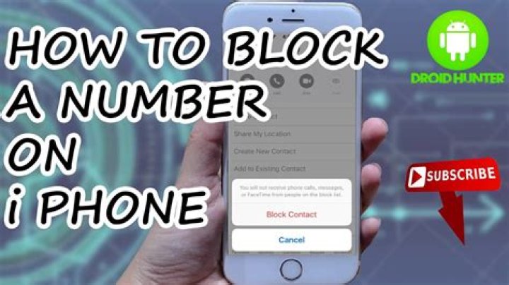 Can I block my cell phone number?