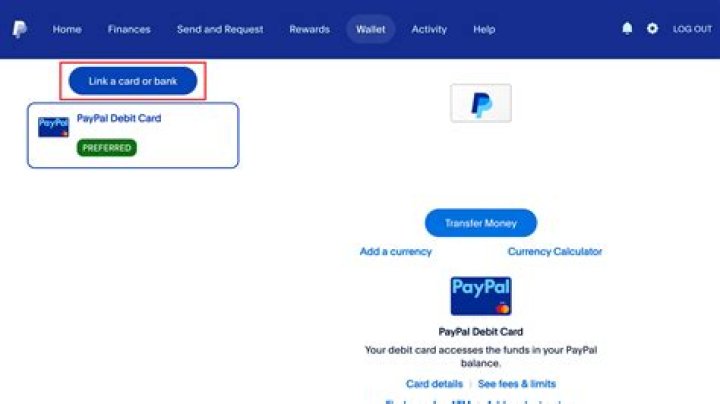 Can I connect master card to PayPal?