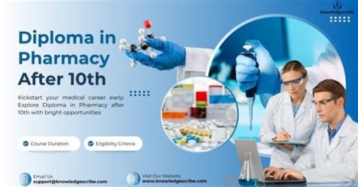 Can I do diploma in pharmacy online?