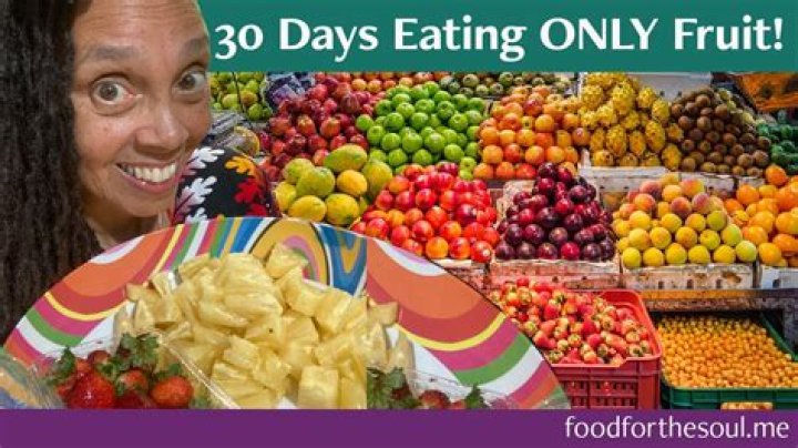 Can I lose weight by eating only fruits and vegetables?