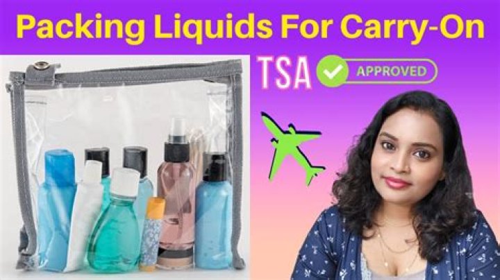Can I put 100ml liquids in hold luggage?