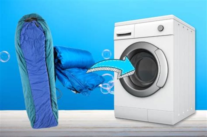 Can I put a sleeping bag in the washing machine?