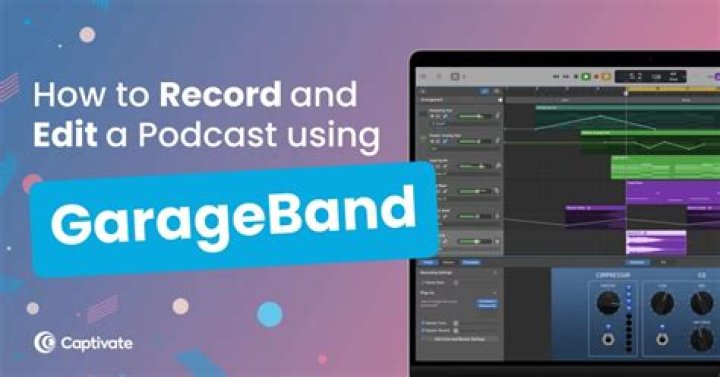 Can I record a podcast with GarageBand?
