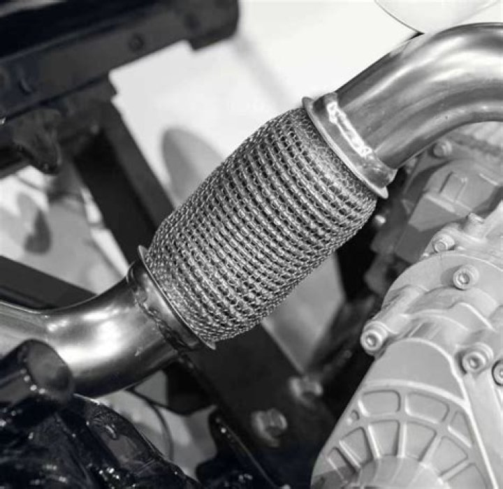 Can I use flex pipe for exhaust?