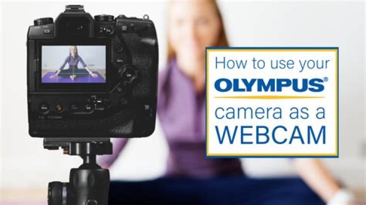 Can I use my Olympus camera as a webcam?