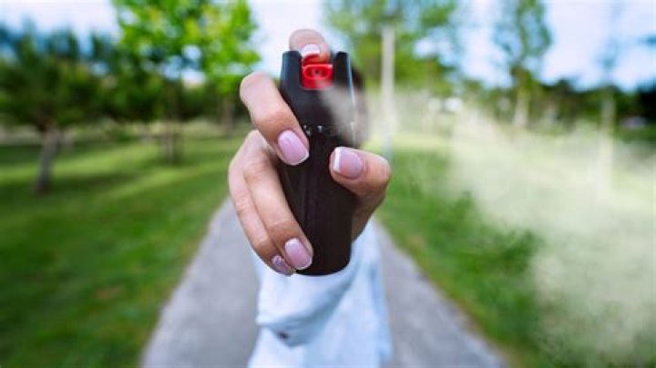 Can I use pepper spray on a burglar?