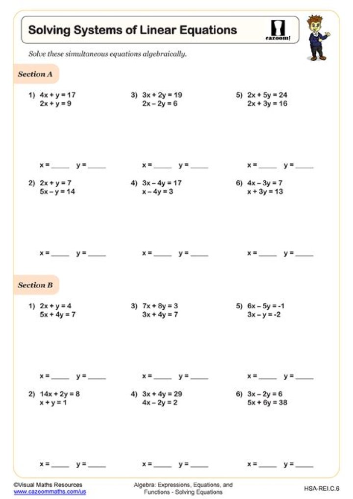 Can PhotoMath solve linear equations?