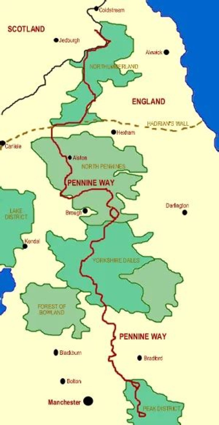 Can the Pennine Way be cycled?
