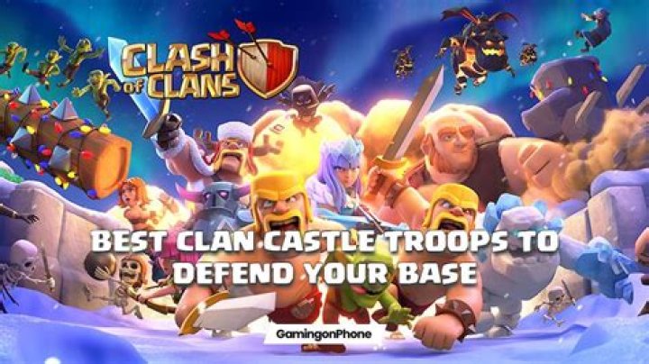 Can troops defend in clash of clans?