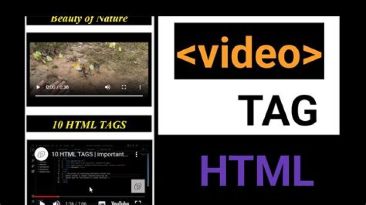 Can we play YouTube video in HTML video tag?