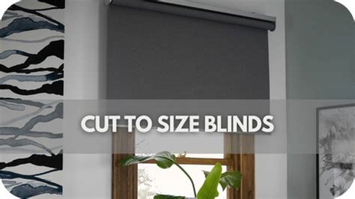 Can wooden blinds be cut to size?