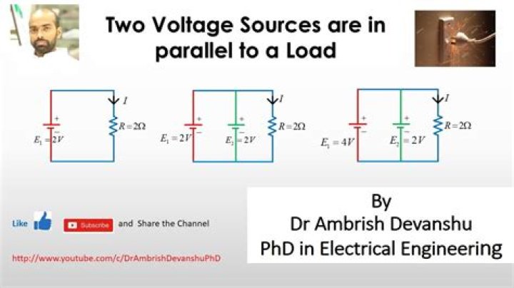 Can you add two voltage sources in parallel?