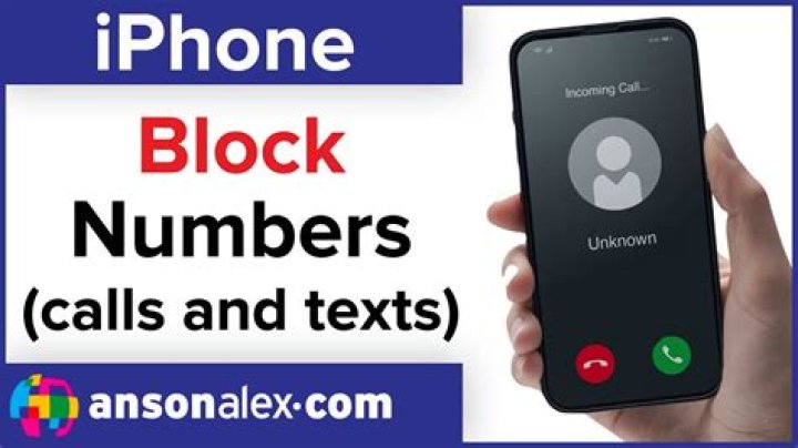 Can you block a number from calling and texting you?