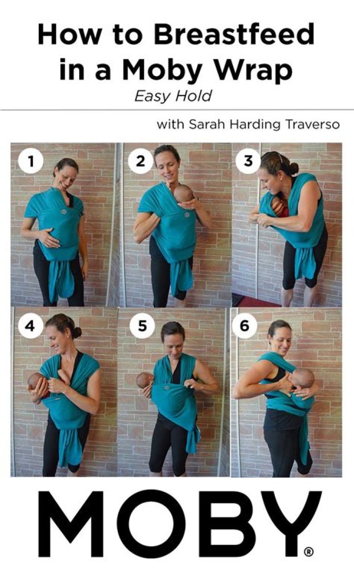 Can you breastfeed in a Moby wrap?