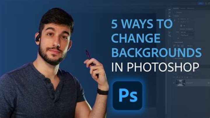 Can you change a background in Photoshop?
