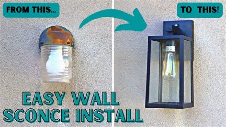 Can you change sconce shades?