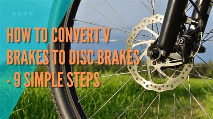 Can you convert to disc brakes?