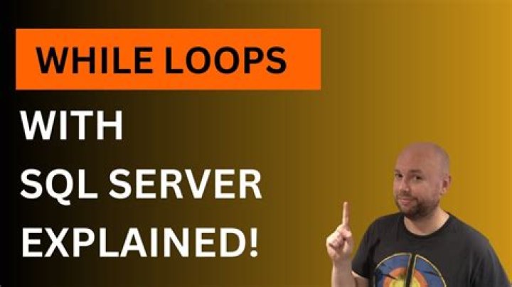 Can you do for loops in SQL?
