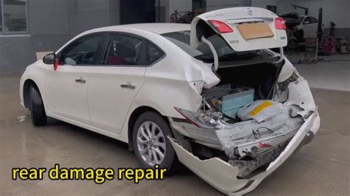 Can you drive a car with rear end damage?