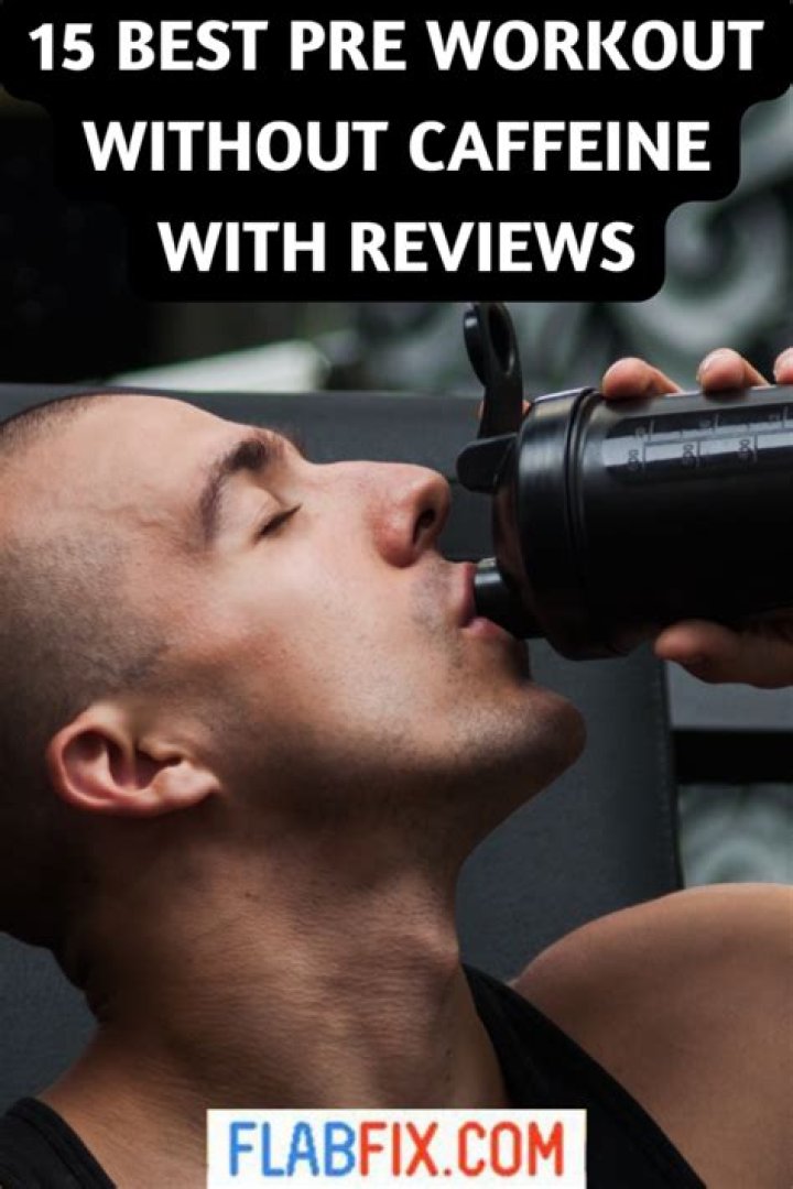 Can you get pre workout without caffeine?