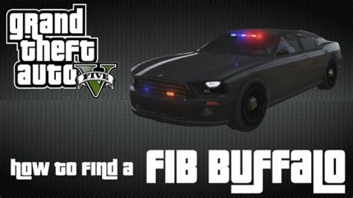 Can you get the FIB Buffalo in GTA Online?