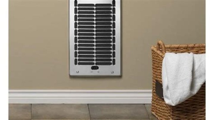 Can you have a wall heater in a bathroom?