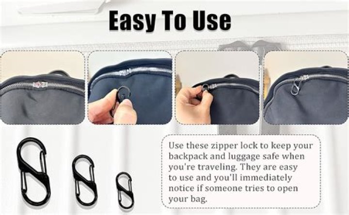 Can you lock a back pack?