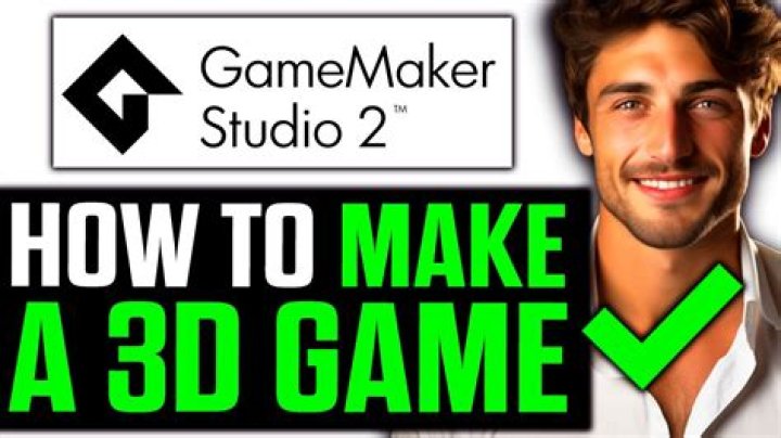 Can you make a 3D game in Game Maker?